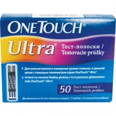 Тест-полоски One Touch Ultra №50, LifeScan (США)