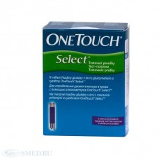 Тест-полоски One Touch Select №50, LifeScan (США)