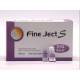 Иглы для инсулиновых шприц-ручек Fine Ject S 0,25мм (31G) х 6мм, 100шт.