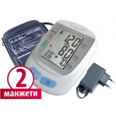 Автоматический тонометр с двумя манжетами и адаптером Longevita BP-103