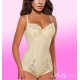 Корректирующее боди ажур Molly 711 - крем