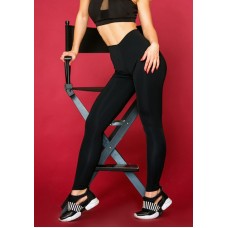 Утягивающие лосины тайтсы женские Totalfit Y-2 (черные)