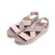Женские анатомические сандалии с эффектом "памяти" VESUVIO BEIGE 8800, Mubb