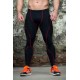 Тайтсы мужские спортивные Totalfit G7-1 (черные с красным)